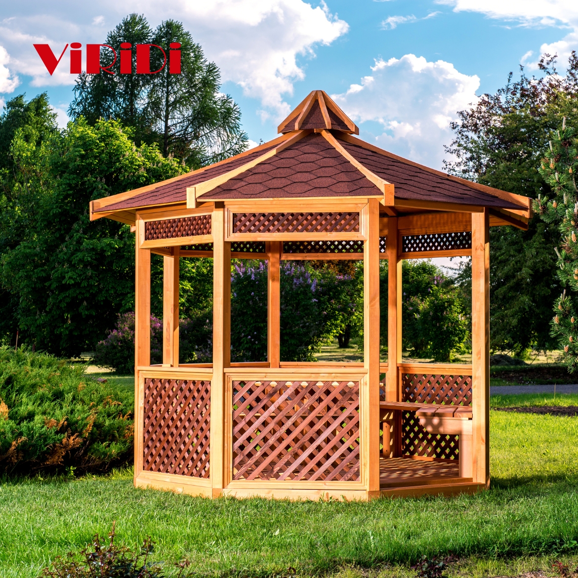 Outdoor Wooden Gazebo