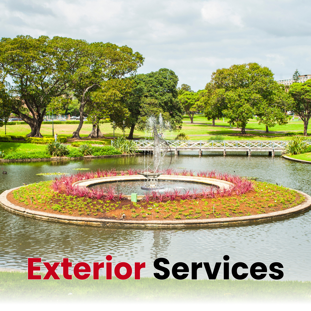 Exterior Landscape Designing Services